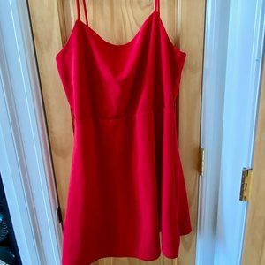 Red Mini Dress Size L